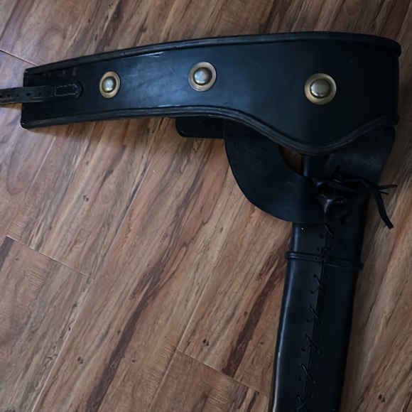 Larping medieval leather belt - Picture 3 of 6
